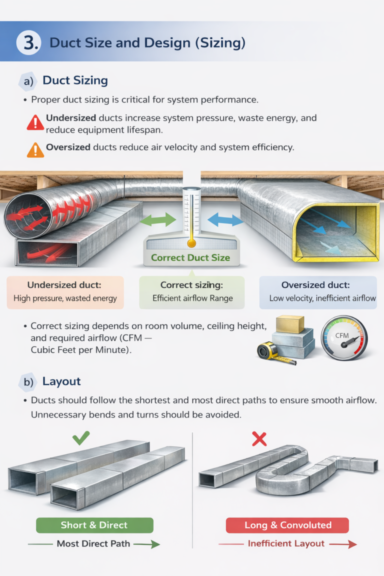 HVAC Duct System: Basics, Types, and Design Considerations - Muspana