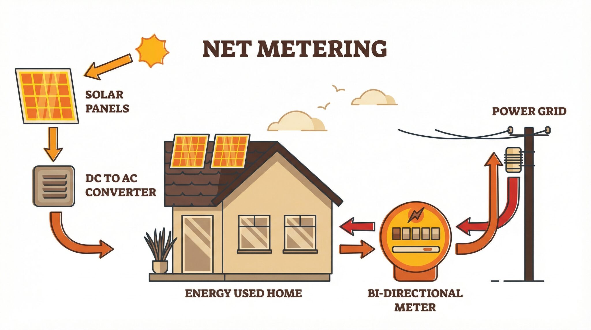 Net Netering System Net Metering: A Smart and Sustainable Way to Use Electricity in ...