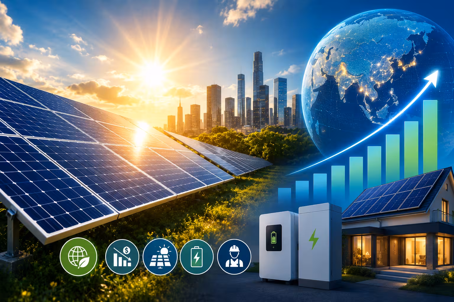 Global Solar Energy Adoption Trends and Statistics