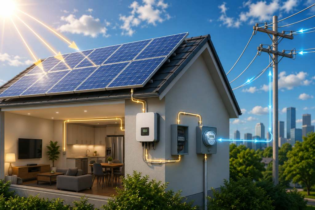 How On-Grid Solar Systems Actually Work And What Nobody Tells You About Power Cuts