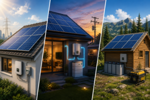 On-Grid vs Off-Grid vs Hybrid Solar
