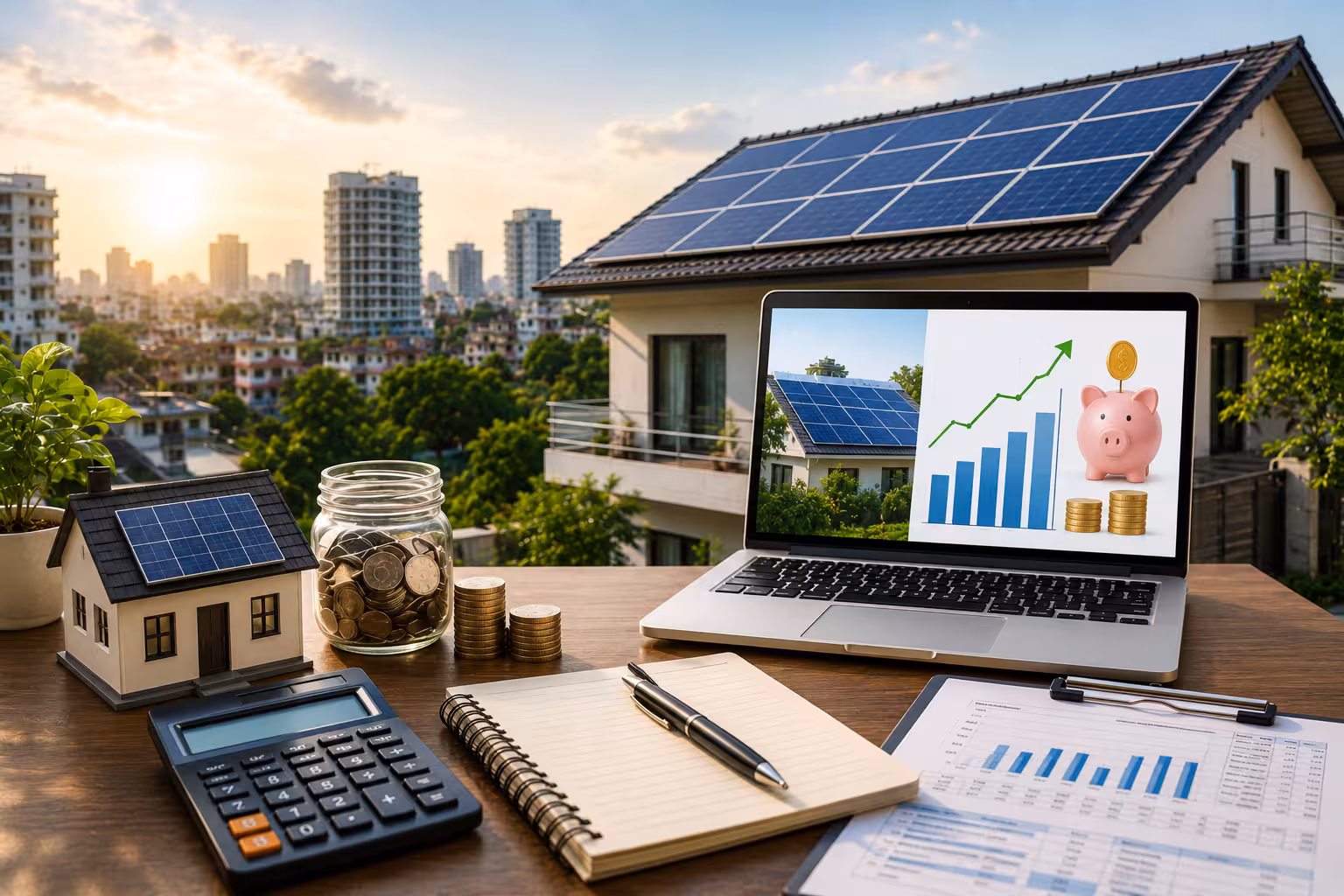 Solar Energy Saving Calculator (Step-by-Step)