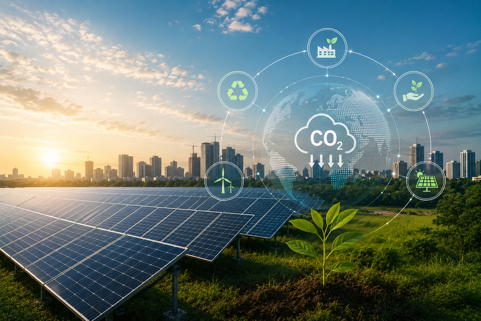 Carbon Footprint of Solar Energy