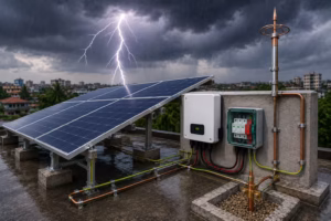 Lightning Protection Integration for Solar