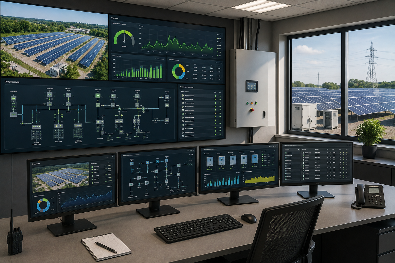 SCADA for Solar Power Plants