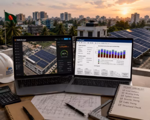 Solar Design Software PVsyst, Helioscope, Aurora