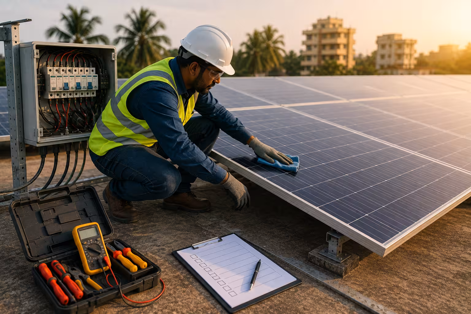 Solar O&M Complete Operation & Maintenance Guide