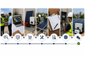 Solar Project Timeline Survey to Commissioning