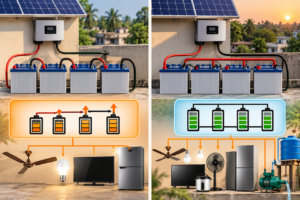 Battery Bank Wiring Series vs Parallel