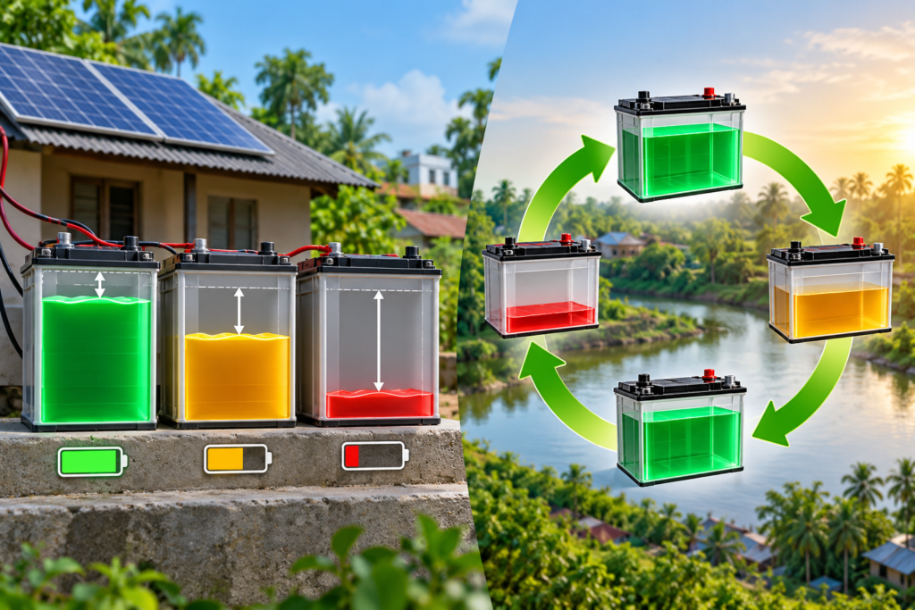 Battery DoD and Cycle Life Explained