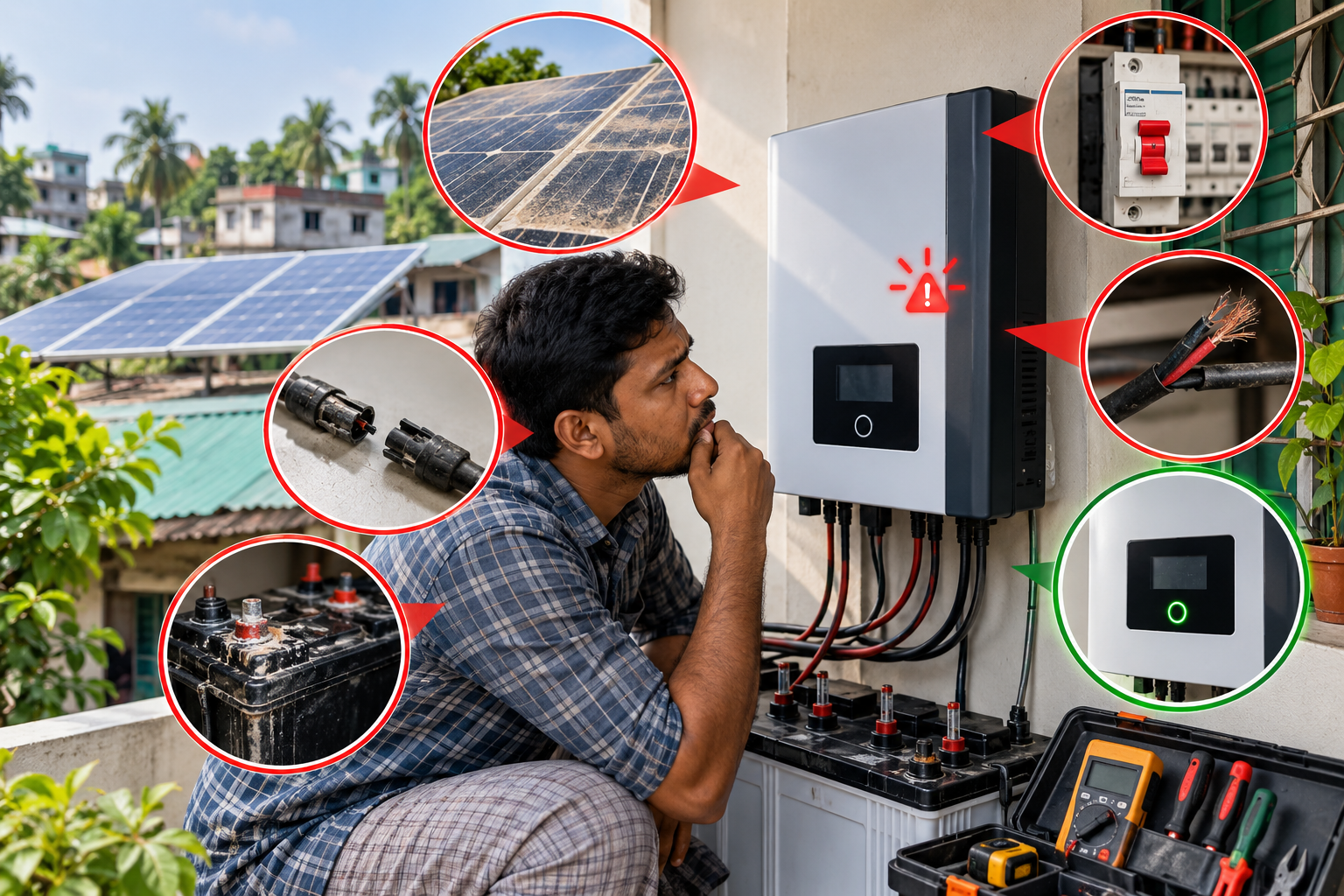 Inverter Faults and Troubleshooting