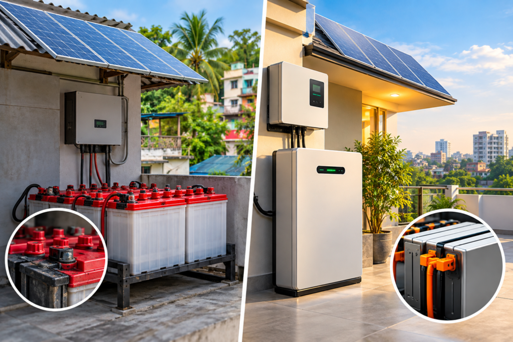 Lead-Acid vs Lithium-Ion Solar Batteries