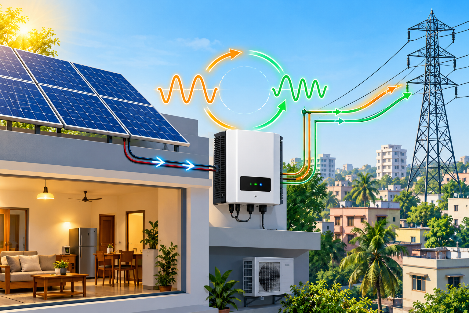 Reactive Power Compensation by Inverters