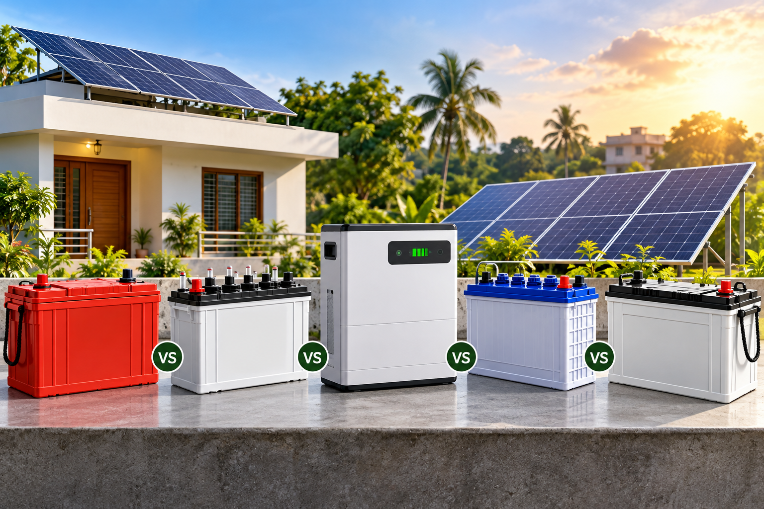 Top Solar Battery Brands Compared