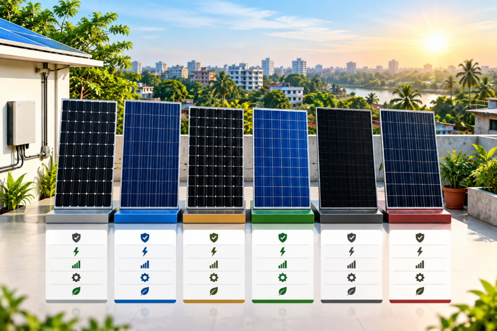 Top Solar Panel Brands Compared